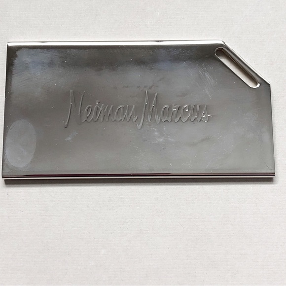 Vintage “New” Neiman Marcus Silver Luggage Tags - Picture 4 of 10